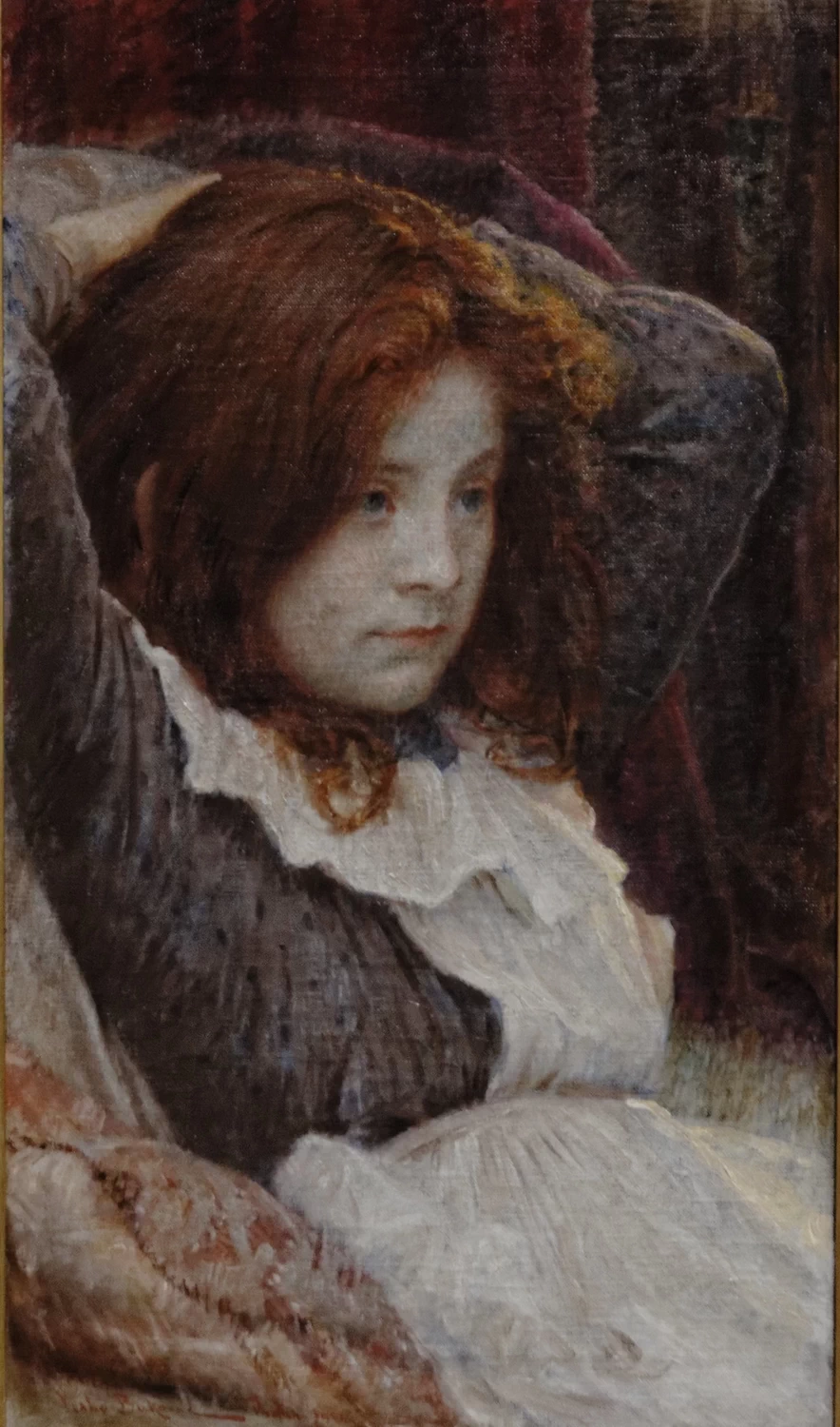 Vlaho Bukovac - 128, Ritratto di ragazza
